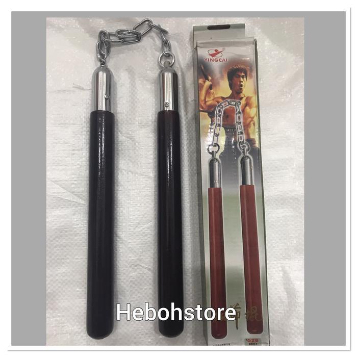 DOUBLE STIK KAYU BRUCE LEE