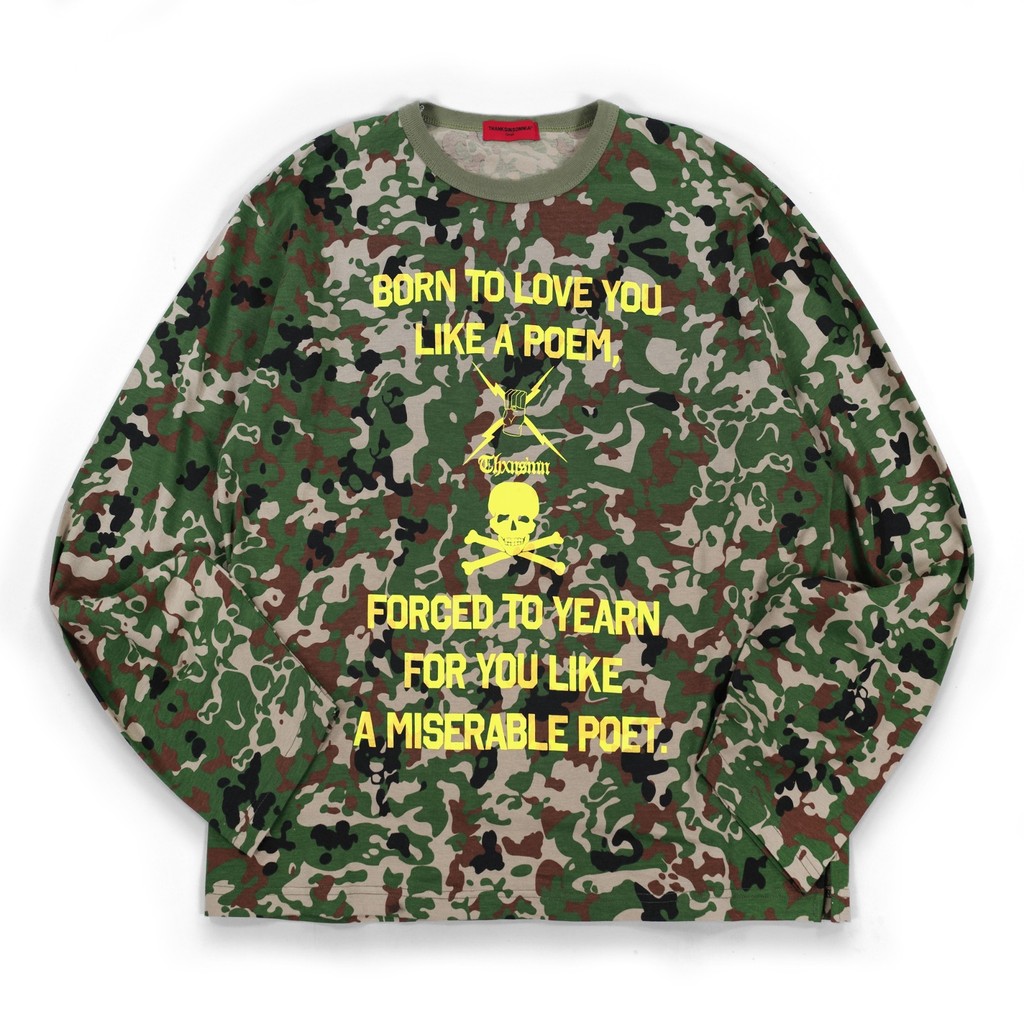 Longsleeve Porsha Camo Thanksinsomnia