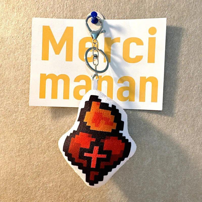 10cm Voice Pendant Doll Game The Binding of Isaac Peripheral Keychain Cotton Figure Can Customize Ba