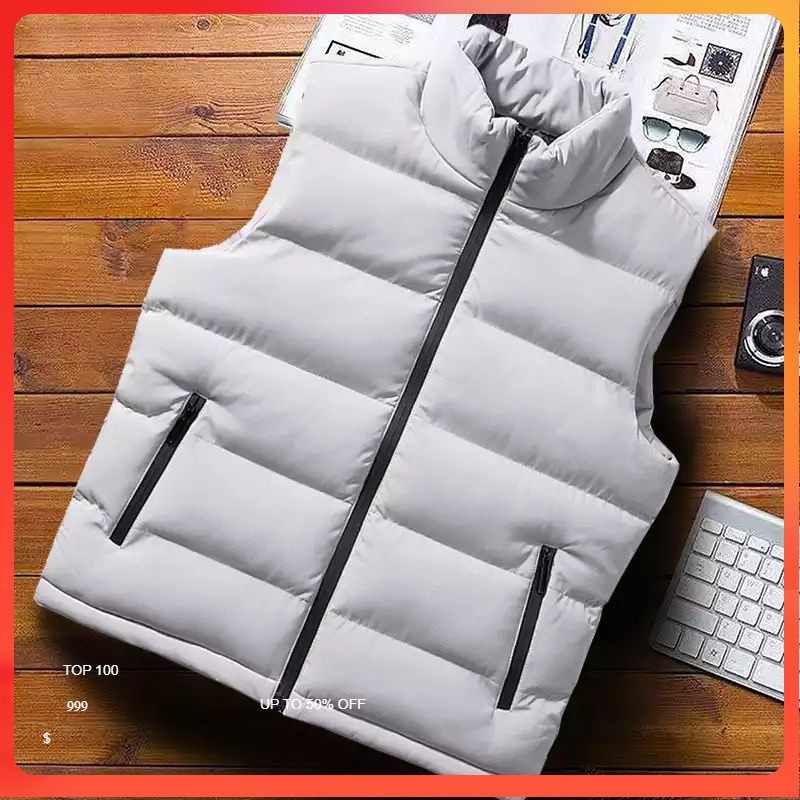 jaket Rompi  katun pria/rompi tebal rompi tahan angin