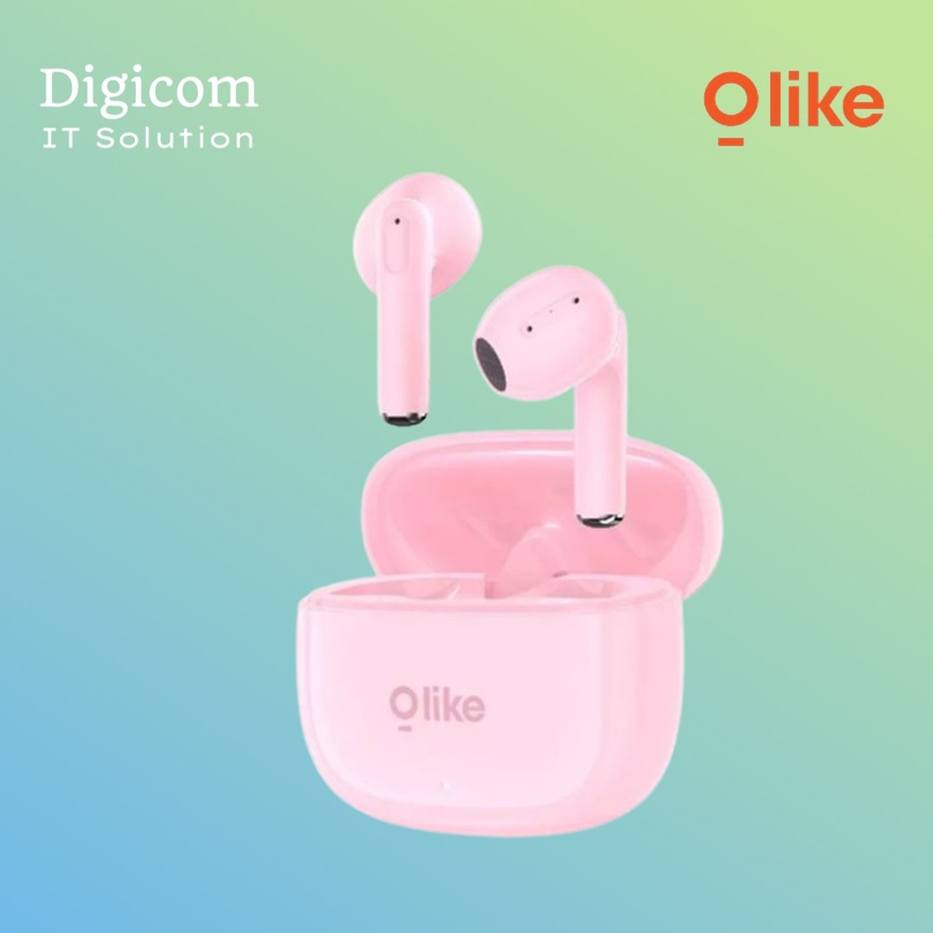EARPHONE OLIKE T111S PINK BLUETOOTH