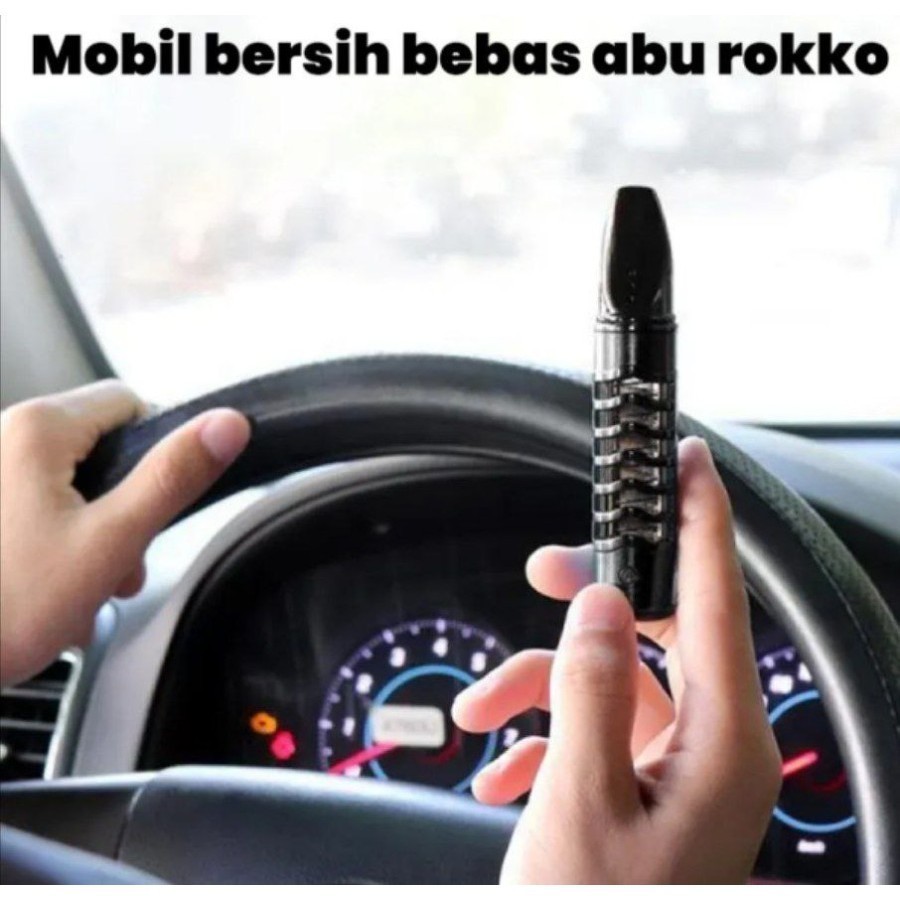 Ash Guard Asbak Portable /  korek pemanas