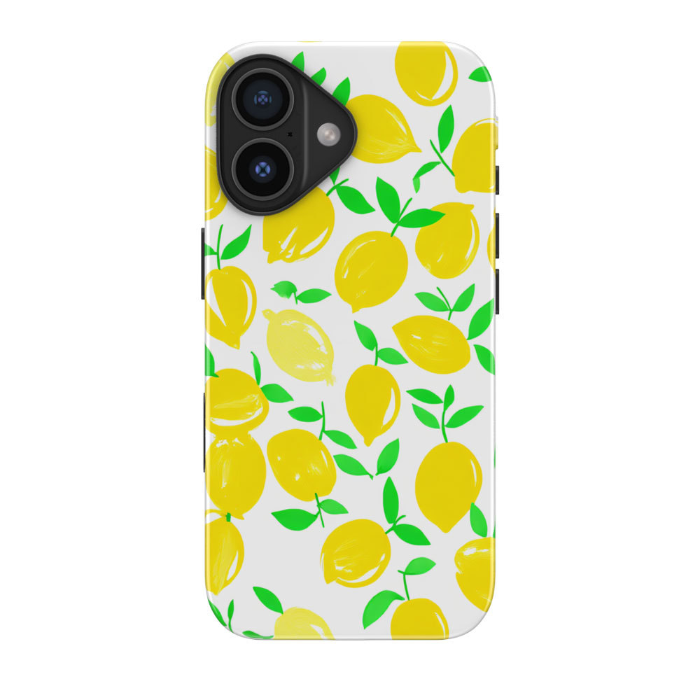 Magnetik Casing Cocok Untuk IPhone 17 16 15 14 13 12 11 Pro Max Air Plus Mini Case Zesty Citrus IMD 