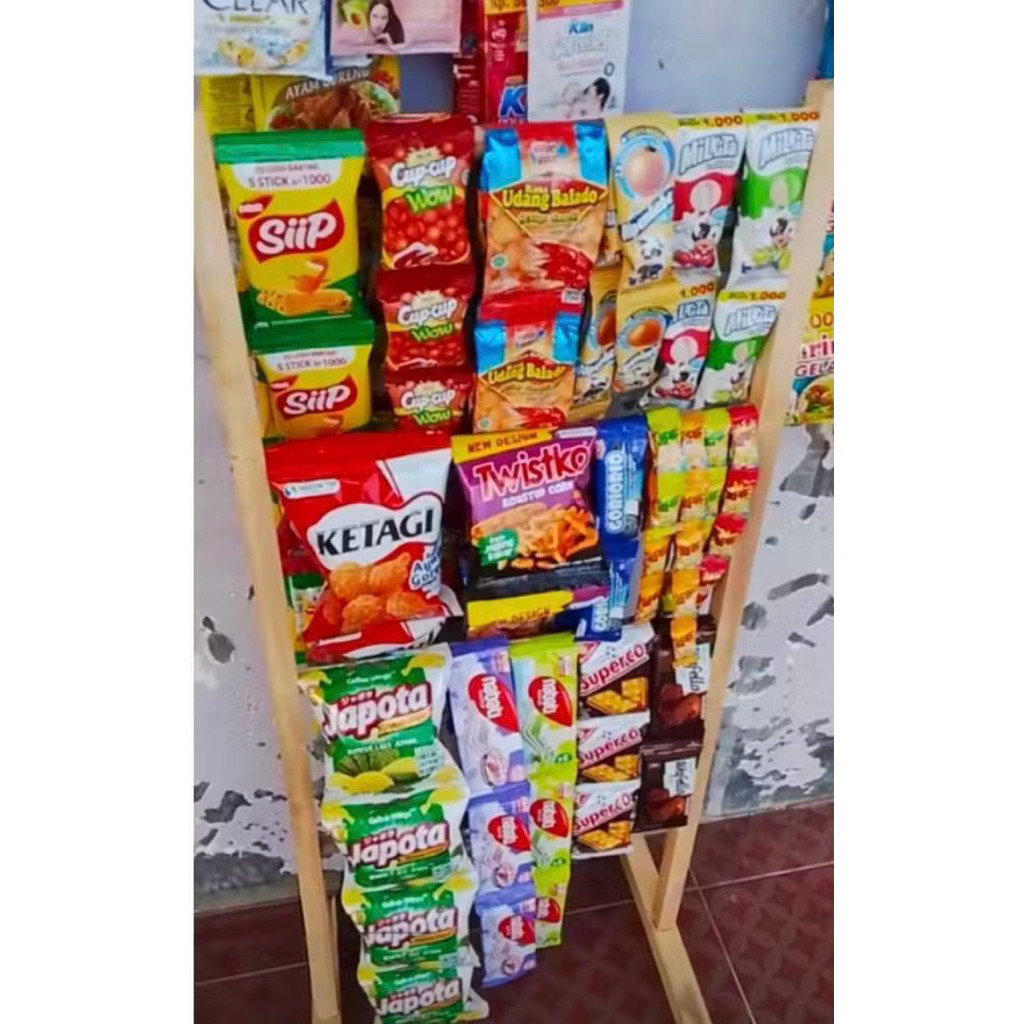 RAK JAJAN,RAK GANTUNGAN cincin anting lipstik