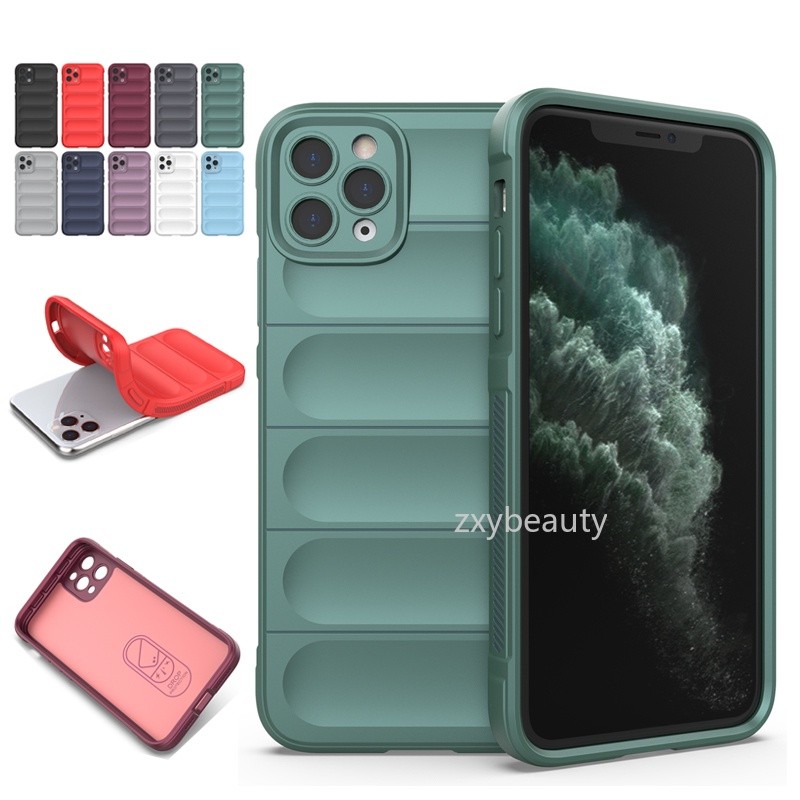 Casing Tahan Benturan untuk iPhone 11 11Pro 11ProMax Casing Ponsel Pelindung Kamera untuk iPhone 11 