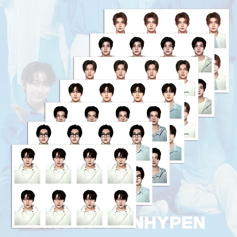[kstuffind] (6) ENHYPEN ID PHOTO PICTURE MEMBER ENHYPEN ENGENE ID PHOTO FOTO MURAH JUNGWON HEESEUNG 