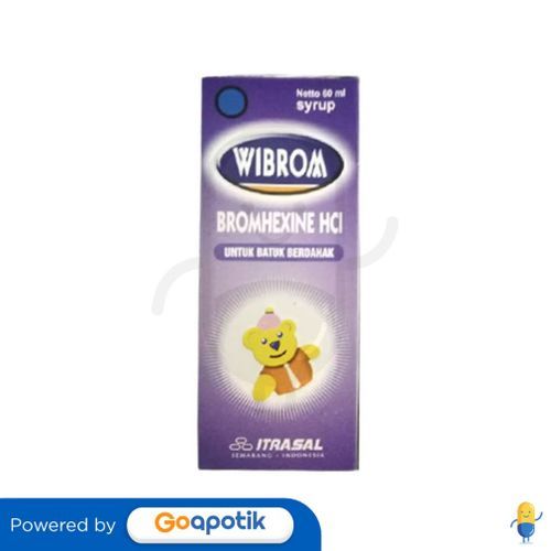 WIBROM SIRUP 1 BOTOL @ 60 ML