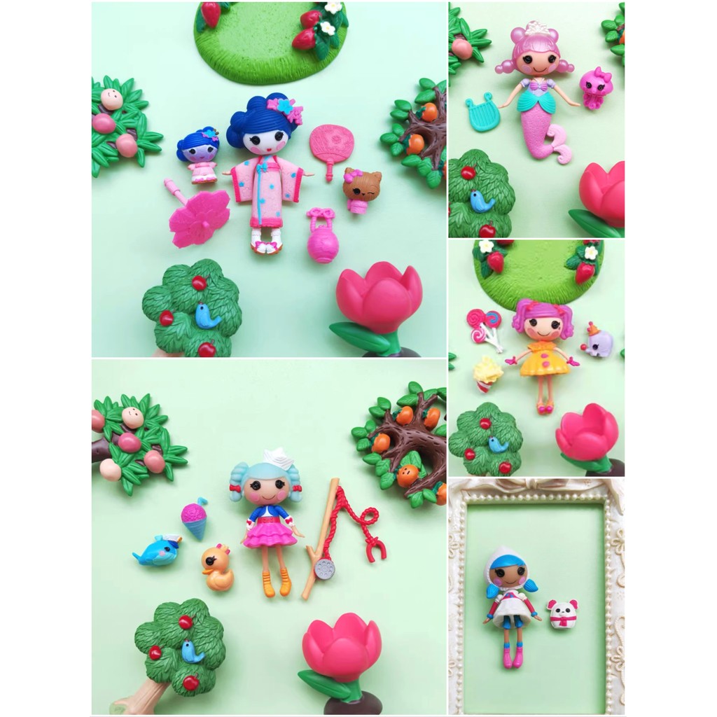 Original Lalaloopsy Mini Lala Oopsie Princess Doll Figure Dolls For Girls Kids Toys Decoration Child