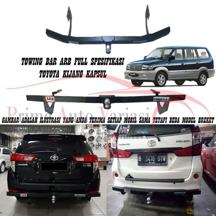 TOWING BAR ARB BESI BUMPER BELAKANG TOWING BAR - KIJANG KAPSUL
