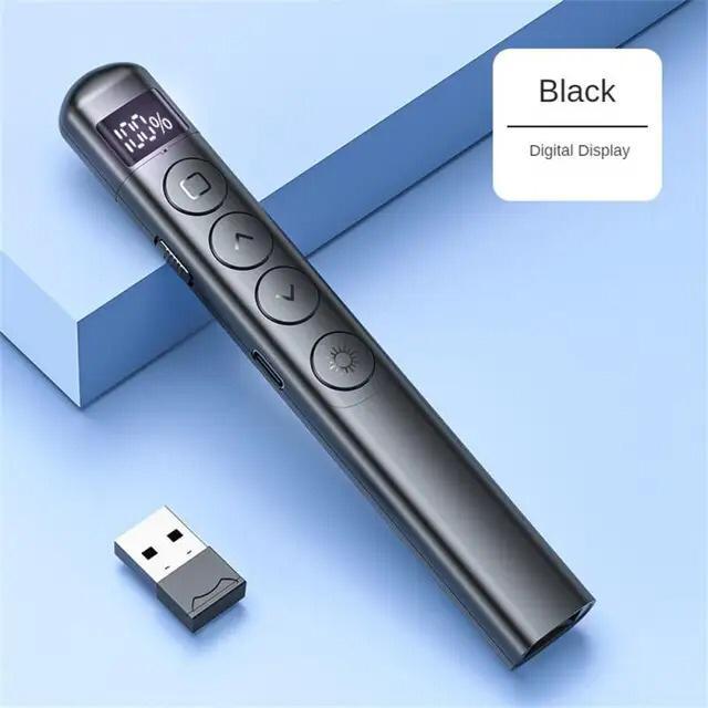 Pointer digital screen laser page turning pen coteci laser pointer - Black