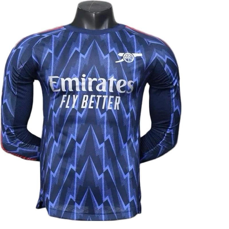 PLAYER ISSUE JERSEY LENGAN PANJANG LONGSLEEVE LS BAJU BOLA DEWASA ARSENAL AWAY 25/26 TERBARU PLAYER 