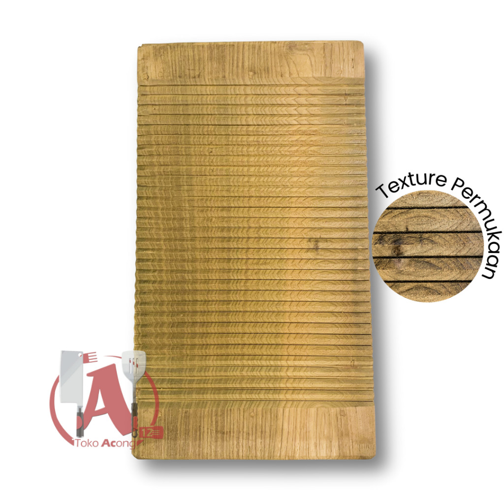 Papan Gilesan / Papan Cuci Baju Kayu Jati / Aneka Ukuran