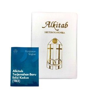 Alkitab Pernikahan Katolik Deuterokanonika Silver-Alkitab Katolik