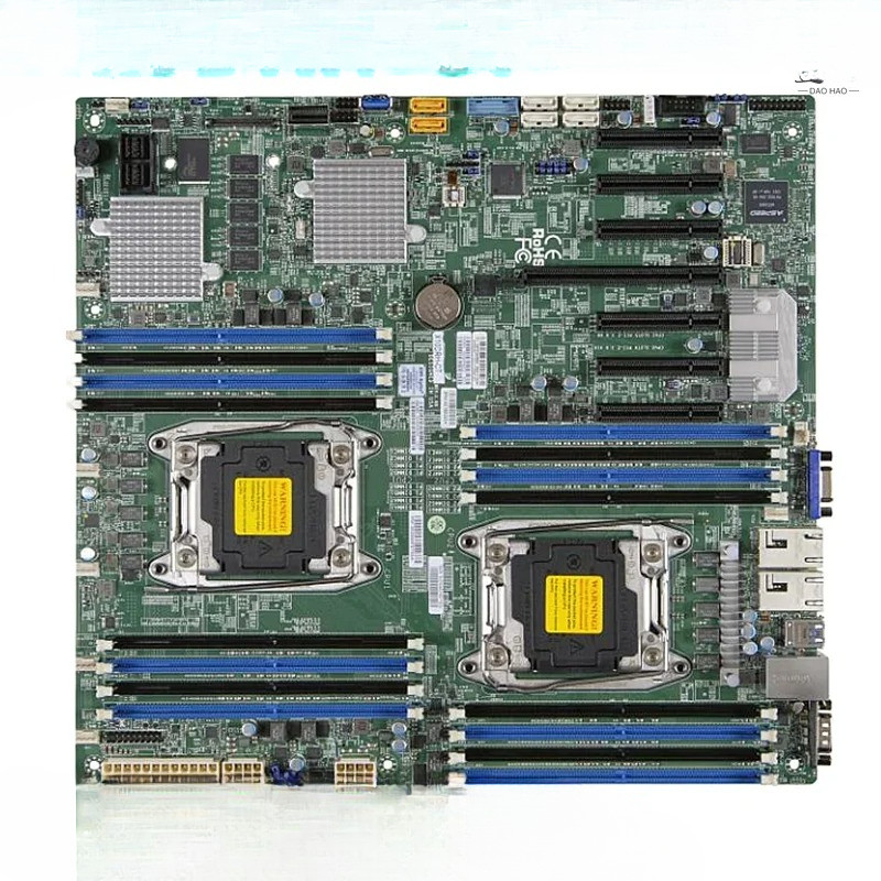 For Supermicro X10DRH-CT Motherboard LGA 2011 DDR4 ATX C612 Mainboard 100% Tested Fully Work
