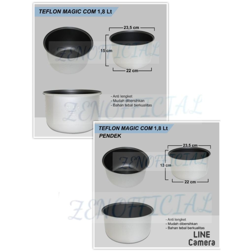 PANCI SHARP 1,8 LITER / PANCI RICE COOKER / INNER MAGIC COM