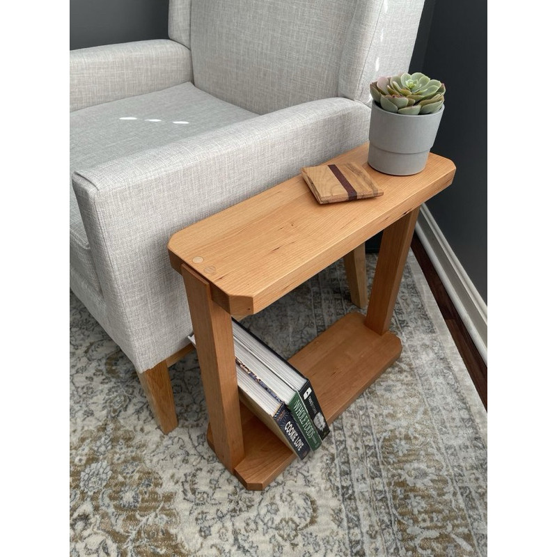 meja kopi meja samping sofa bahan kayu solid #kayumas id