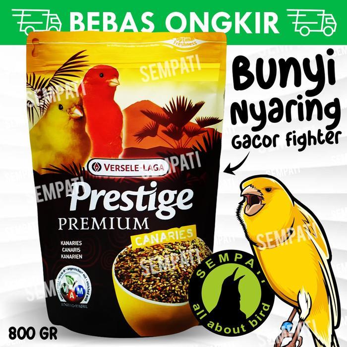 SEMPATI Prestige Canary Premium Versele Laga Import Prestige Kenari Canaries Mix Seed 800 Gr Versele