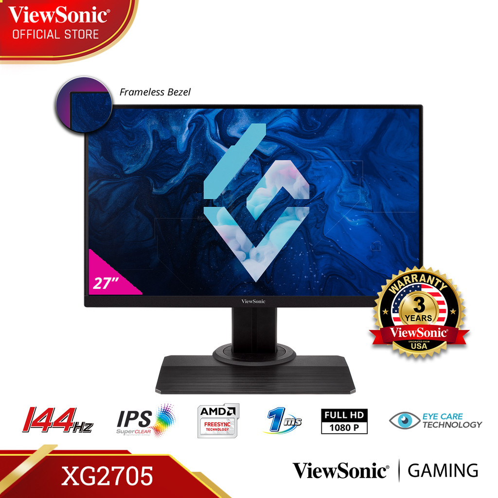 ViewSonic XG2705 27" 144Hz Gaming Monitor