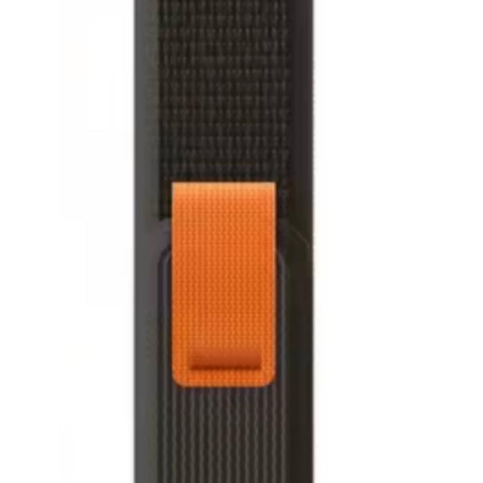 Strap Trail Loop Quick Fit Release Garmin Approach S60 S62 S70 47mm - black grey, 22mm