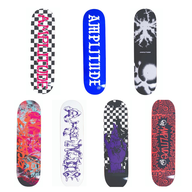 Papan Amplitude Skateboard Deck | AMP Deck | 2026
