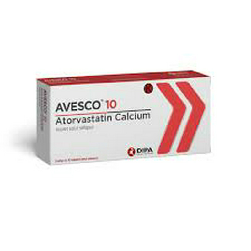 AVESCO 10 10 MG 1 STRIP @ 10 KAPLET SALUT SELAPUT