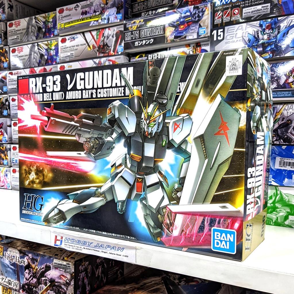 HG HGUC - RX-93 Nu Gundam Gunpla Plamo