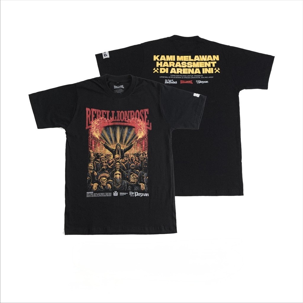 Tshirt REBELLION ROSE - SAMUDERA POZNAN Original