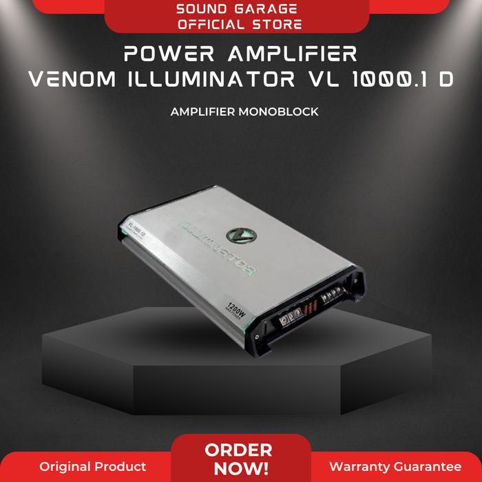 POWER AMPLIFIER MONOBLOCK VENOM ILLUMINATOR VL-1000.1D