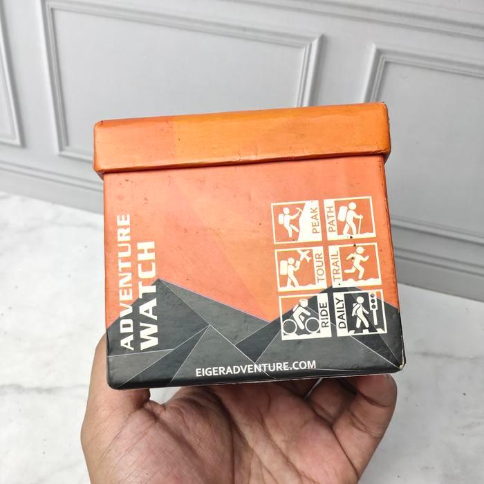 Box Kotak Jam Eiger Original Second