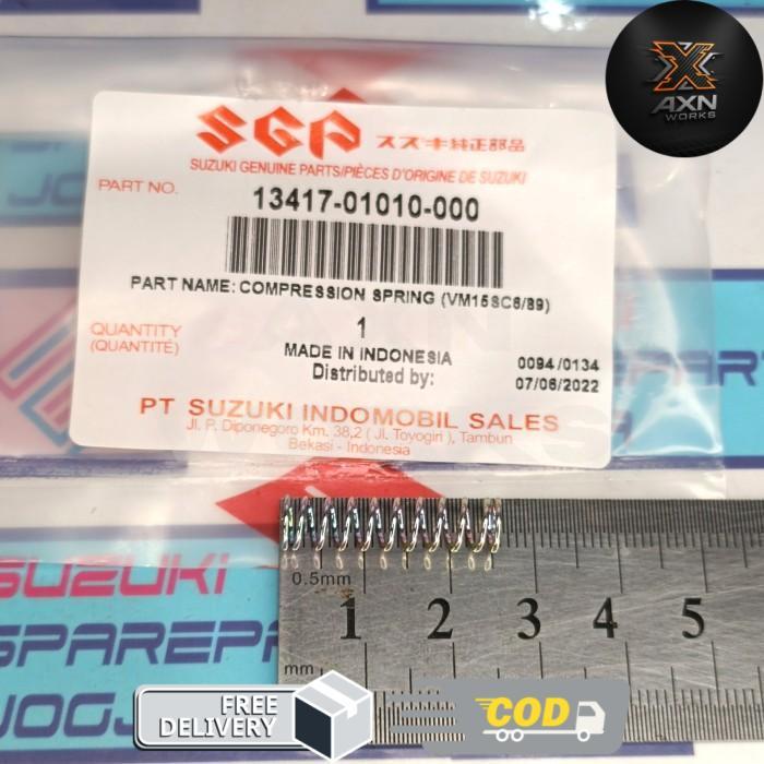Suzuki Parts 13417-01010-000 Spring Per Chuk Choke Karbu Suzuki Smash Titan Ori - Not Specified