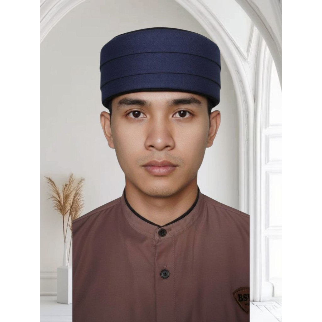 peci buhun - iket candra sumirat - iket sunda praktis Imamah peci Hijau V2 - peci habib - peci habai