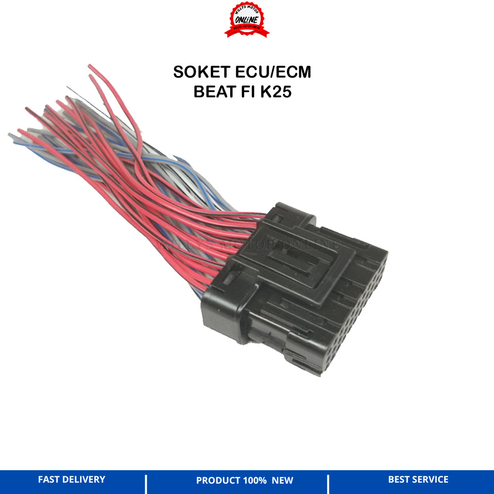 SOKET ECU BEAT FI K25 SOKET ECM ECU BEAT FI K25