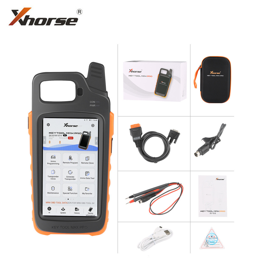 Xhorse VV Key Tool Max Pro With MINI OBD Tool Function Support Read Voltage and Leakage Current