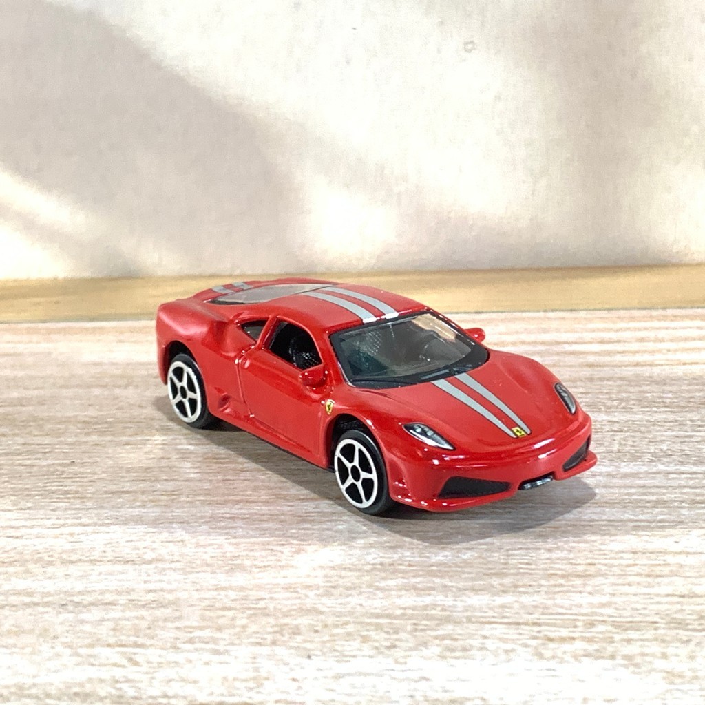 BURAGO FERRARI 430 SCUDERIA MERAH RED FERRARI RACE & PLAY BURAGO 1:4
