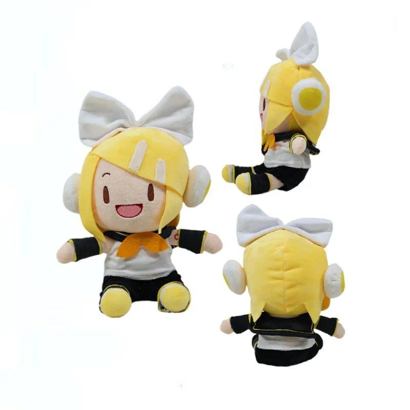 Kagamine Len Rin Hatsune Miku Vocaloid Plush Doll Stuffed Toy Anime Figure New Arrival Cross Border 