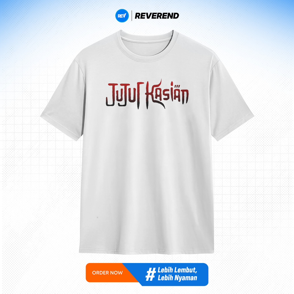 Kaos Parodi Anime Jujur Kasian Baju Plesetan Lucu Viral Jujutsu Kaisen Premium Keren Combed 24s