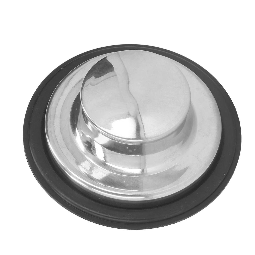 Kitchen Sink Plug Cover Anti Seepage Rustproof 86mm OD  Garbage Disposal Stopper Easy Cleaning Stain