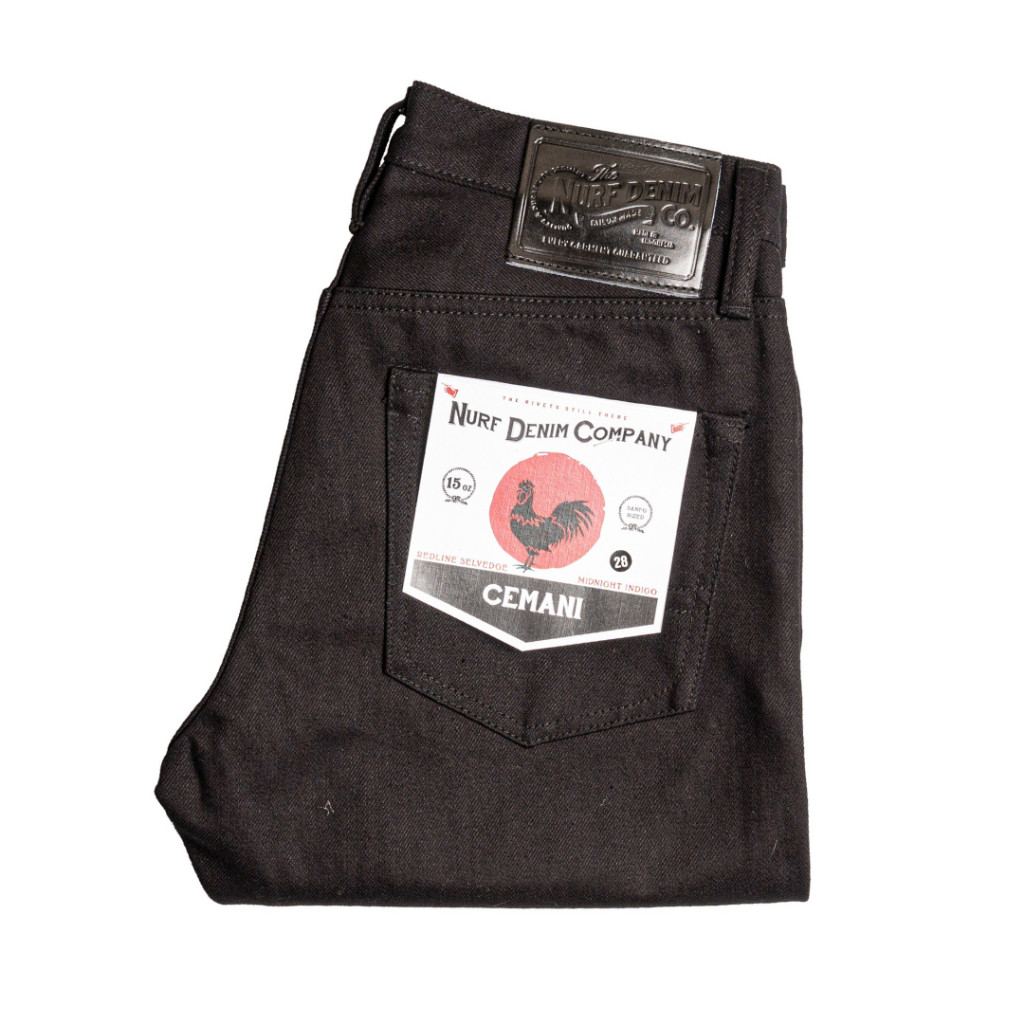 PROMO TERBATAS Nurf Denim Cemani 15oz - Selvedge Denim - Slim Straight