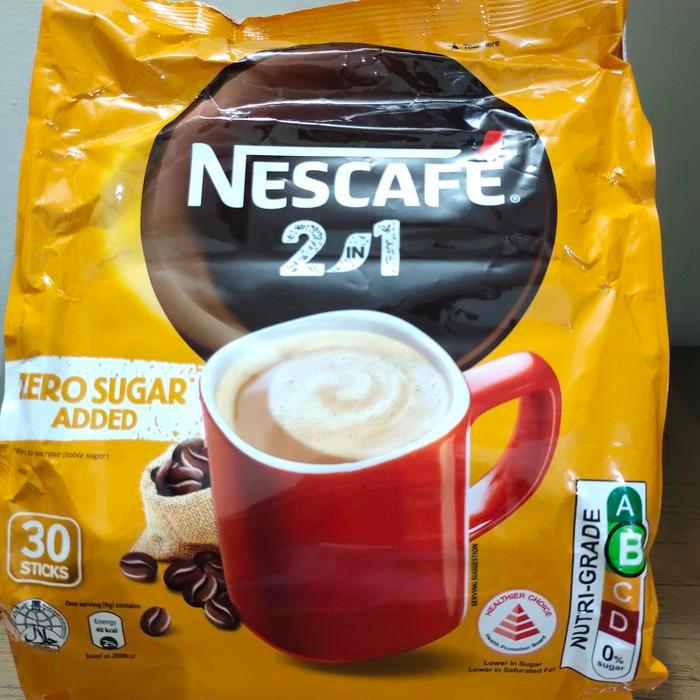 Nescafe 2in1 Zero Sugar Added/ kopi