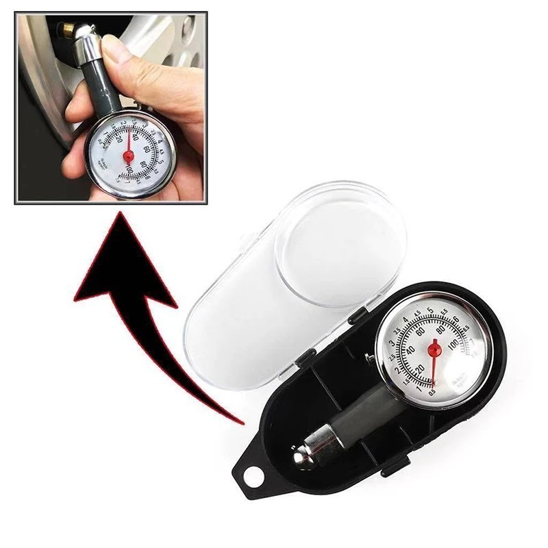 Alat Ukur Tekanan Angin Ban Mobil Motor Pengukur Tekanan Ban Tire Pressure Gauge Alat Ukur Angin Ban