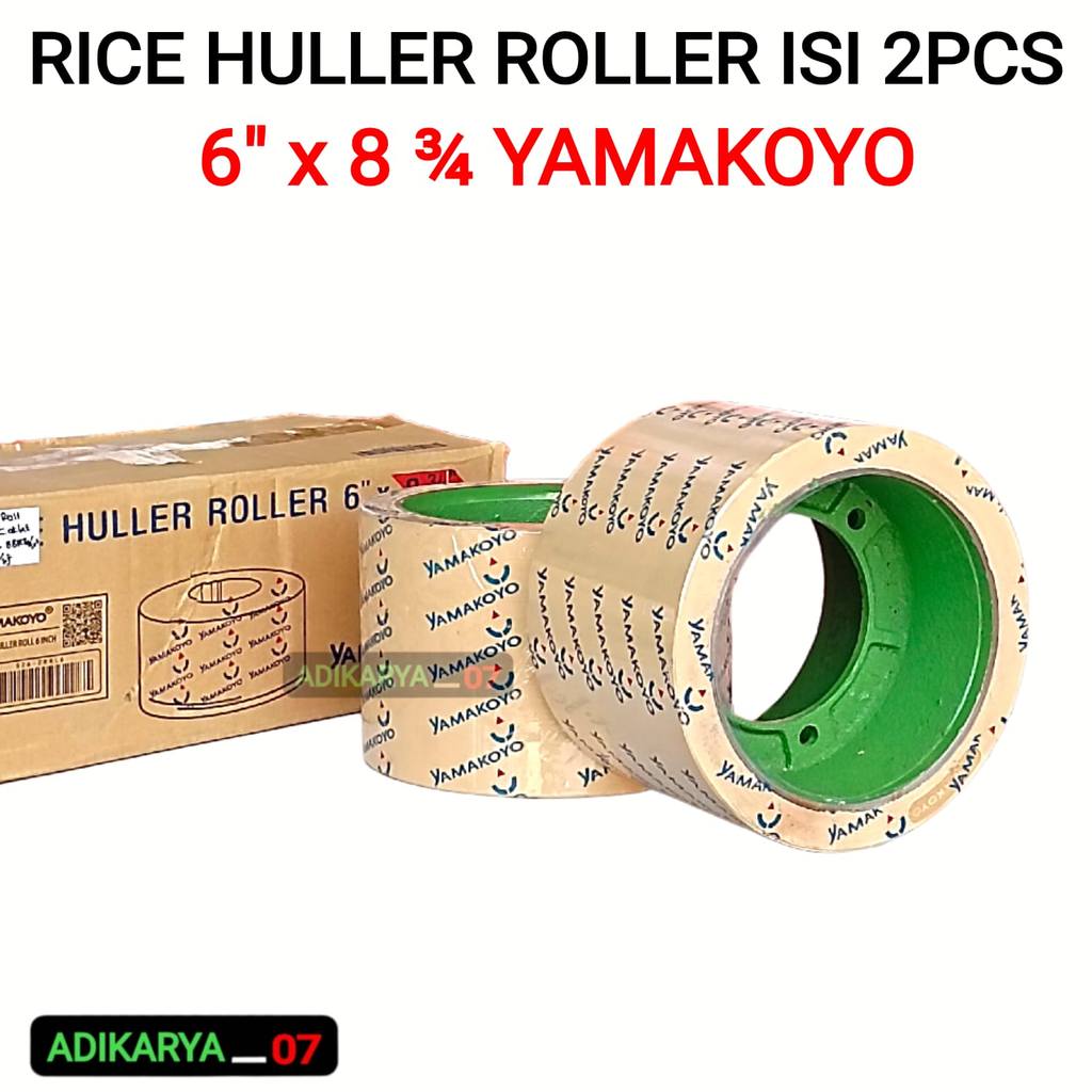 Roller Mesin Gilingan Padi Rubber Roll Padi 6” Roll Gilingan Padi Rick Huller Roll 6” Roll Pecah Kul