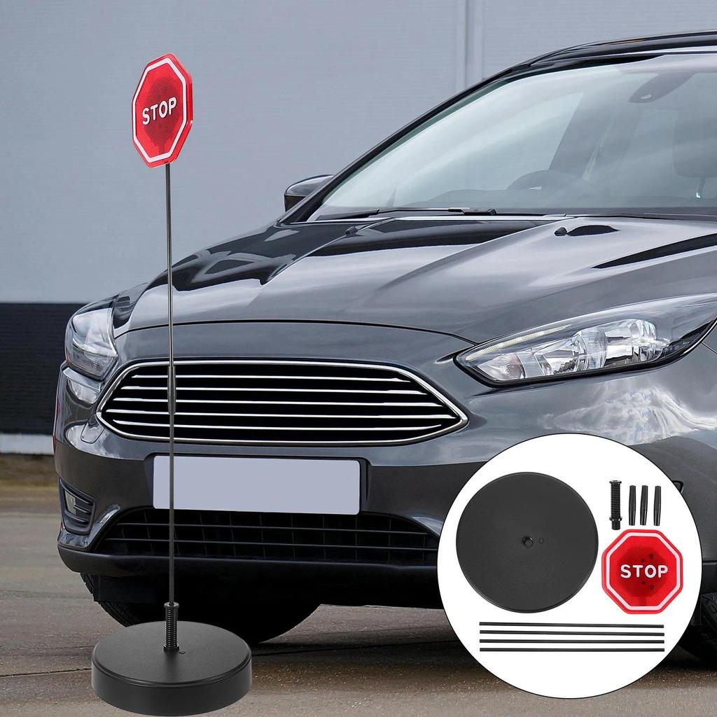 Luminous LED Parking Assistant Plate for Effortless HassleFree Vehicle Positioning Garage Parking Se