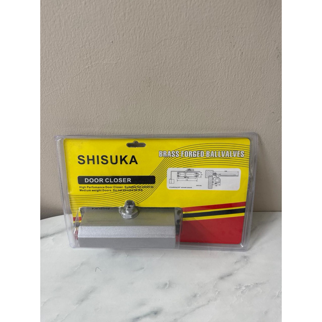 SHISUKA Door closer alat penutup pintu Otomatis / door closer pintu aluminium 45-60 kg