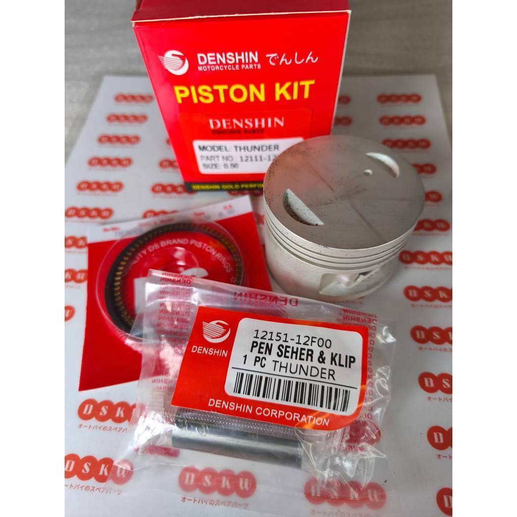 Piston Seher Set Os 50 THUNDER 125 Denshin