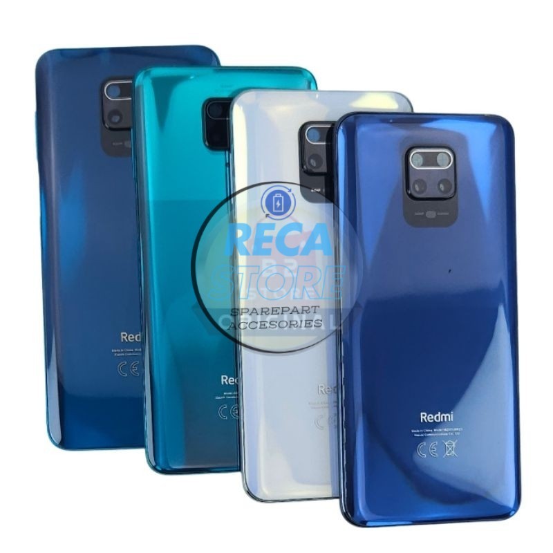 BACK CASING - KESING - HOUSING  XIAOMI REDMI NOTE 9 PRO BACKDOOR FULLSET + BEZEL