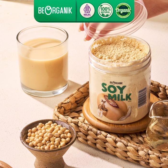 Beorganik Soy Bean Milk Powder / Susu Kacang Kedelai / Kedele Bubuk 200gr Tanpa gula Terlaris