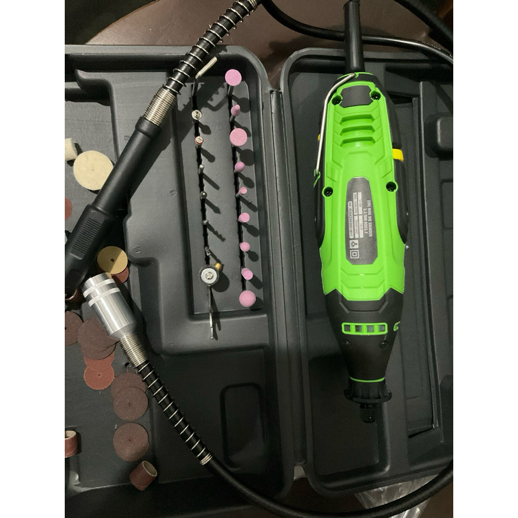 mini die grinder gerinda mini Ryu tekiro mini drill bor cun chun gurinda grenda RDG 3.2 bor