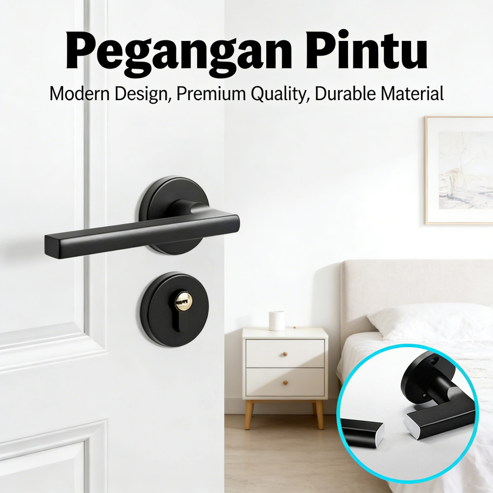 Kunci Pintu Hitam Kunci Pintu Kayu Kunci Pintu Kamar Tidur Kunci Pintu Rumah Tangga Kunci Pintu Taha