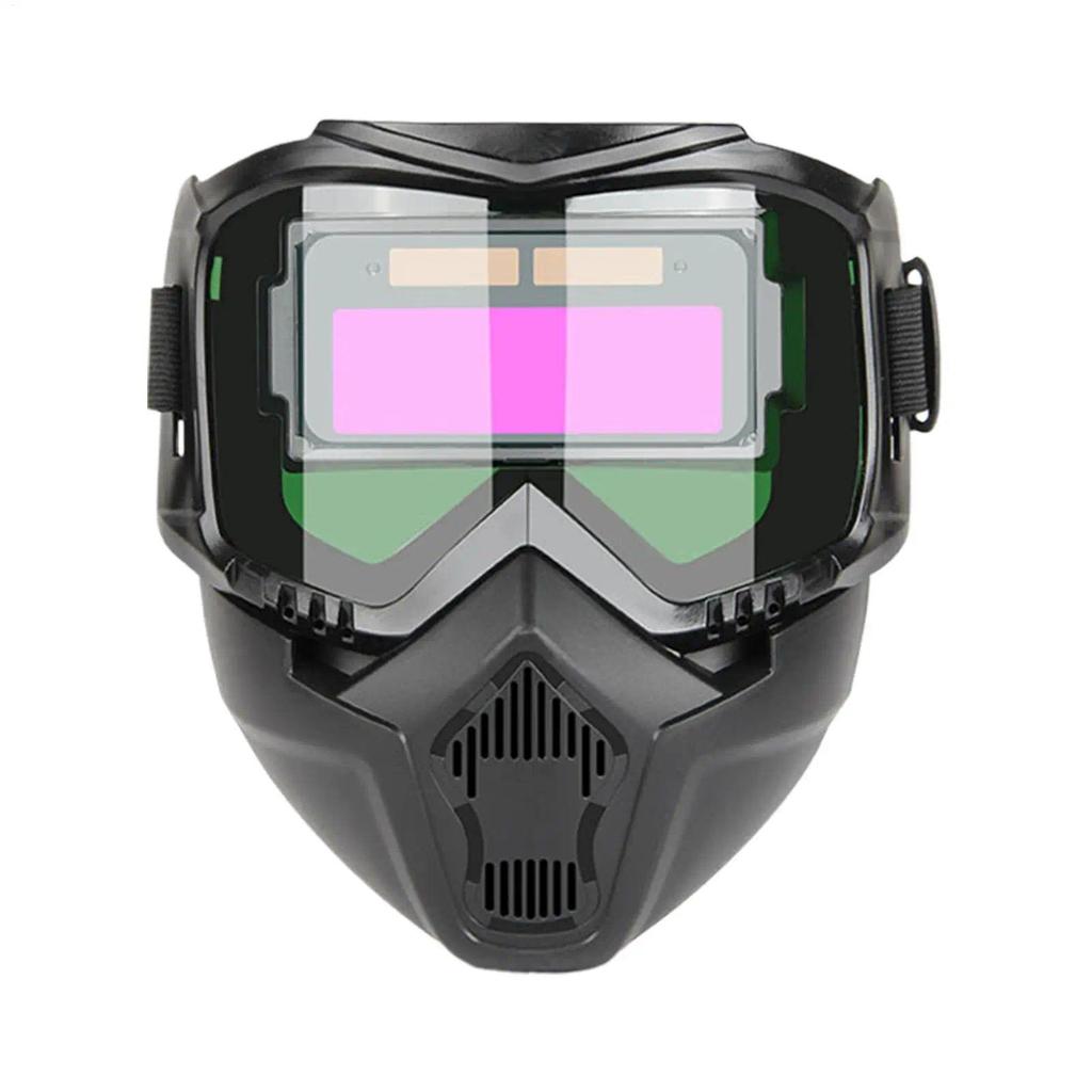 Welder Helmet Auto Darkening Weg Protector Shield Protective Shield for Processing Soldering Welder 