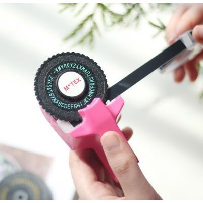 MOTEX Dymo Embossing Label Maker / Alat Cetak Label Timbul Manual / Embossing Label Maker MOTEX Dymo